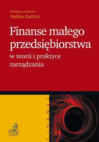 Finanse maego przedsibiorstwa w teorii i praktyce zarzdzania Halina Zadora - okadka ebooka