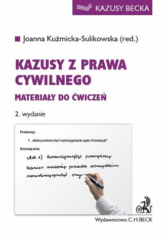 Kazusy z prawa cywilnego. Materiay do wicze. Wydanie 2 Joanna Kumicka-Sulikowska - okadka audiobooks CD