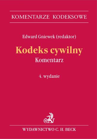 Kodeks cywilny. Komentarz Beata Burian, Andrzej Cisek, Wojciech Dubis, Edward Gniewek - okadka audiobooks CD