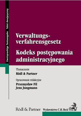 Kodeks postpowania administracyjnego Verwaltungs-verfahrensgesetz Rdl and Partner, Przemysaw Fil, Jens Jungmann - okadka audiobooks CD
