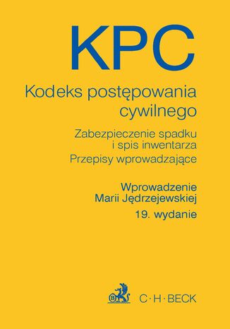 Kodeks postpowania cywilnego Maria Jdrzejewska - okadka audiobooks CD