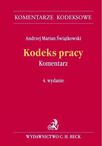 Kodeks pracy. Komentarz Andrzej Marian witkowski - okadka audiobooks CD