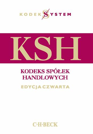 Kodeks spółek handlowych. Edycja czwarta