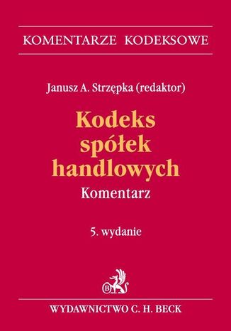 Kodeks spek handlowych. Komentarz Janusz Strzpka - okadka audiobooks CD