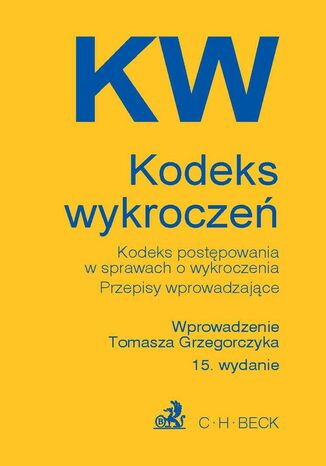 Kodeks wykrocze Tomasz Grzegorczyk - okadka ebooka