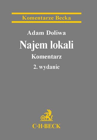 Najem lokali. Komentarz. Wydanie 2 Adam Doliwa - okadka audiobooks CD