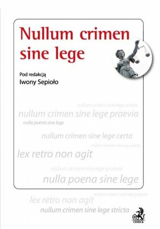 Nullum crimen sine lege