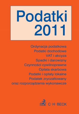 Podatki 2011 Opracowanie zbiorowe - okadka ebooka