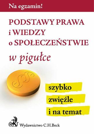 Podstawy prawa i wiedzy o spoeczestwie w piguce Aneta Gacka-Asiewicz - okadka ebooka