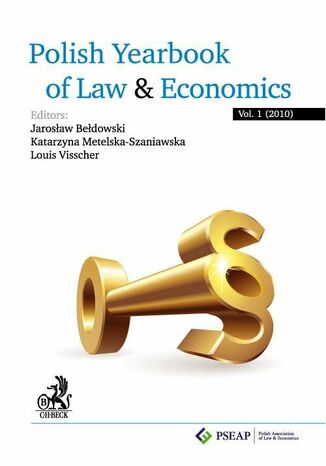 Polish Yearbook of Law and Economics. Vol. 1 (2010) Jarosaw Bedowski, Katarzyna Metelska-Szaniawska - okadka ebooka