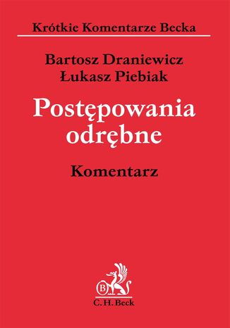 Postępowania odrębne. Komentarz