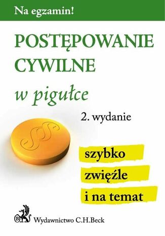 Postępowanie cywilne w pigułce. Wydanie 2