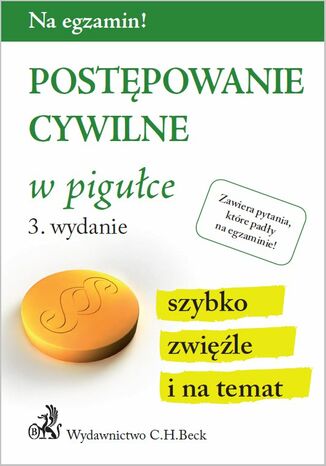 Postępowanie cywilne w pigułce. Wydanie 3