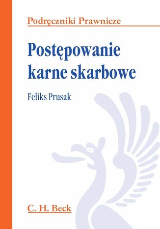 Postpowanie karne skarbowe Feliks Prusak - okadka ebooka
