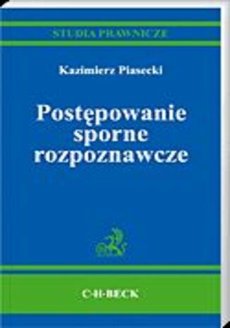 Postępowanie sporne rozpoznawcze