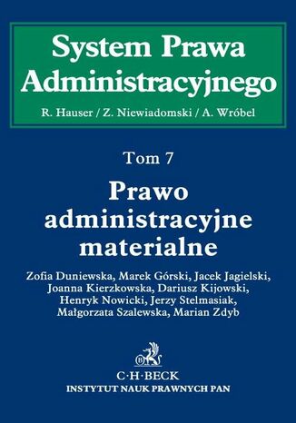 Prawo administracyjne materialne. Tom 7 Roman Hauser, Zygmunt Niewiadomski, Andrzej Wrbel - okadka ebooka