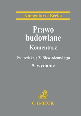 Prawo budowlane. Komentarz Zygmunt Niewiadomski - okadka audiobooks CD