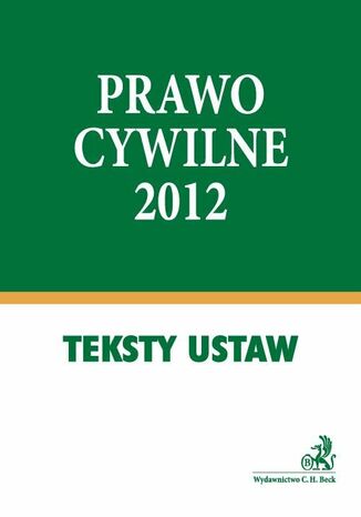 Prawo cywilne 2012 Aneta Flisek - okadka audiobooks CD