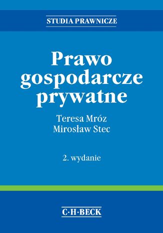 Prawo gospodarcze prywatne Mirosaw Stec, Teresa Mrz - okadka ebooka