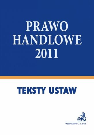 Prawo handlowe 2011 - format A4 Aneta Flisek - okadka ebooka
