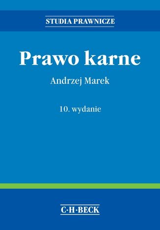 Prawo karne Andrzej Marek - okadka ebooka