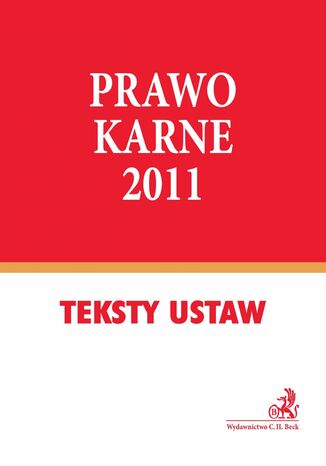 Prawo karne 2011 Aneta Flisek - okadka ebooka