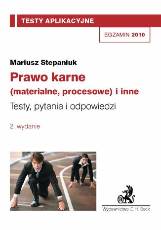 Prawo karne (materialne, procesowe) i inne. Testy, pytania i odpowiedzi Tom 6 Mariusz Stepaniuk - okadka audiobooks CD