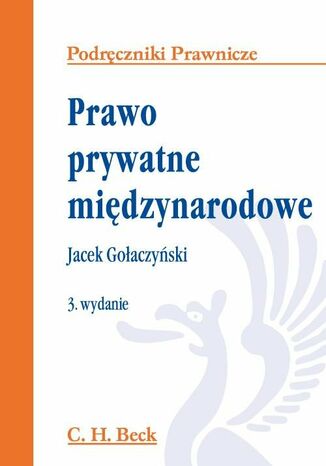 Prawo prywatne midzynarodowe Jacek Goaczyski - okadka ebooka