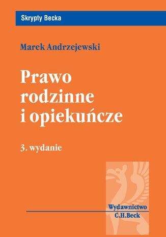Prawo rodzinne i opiekucze Marek Andrzejewski - okadka ebooka