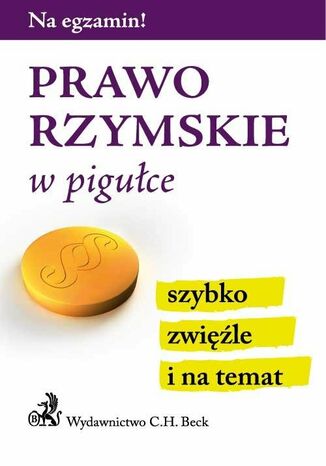 Prawo rzymskie w piguce Aneta Gacka-Asiewicz - okadka audiobooks CD