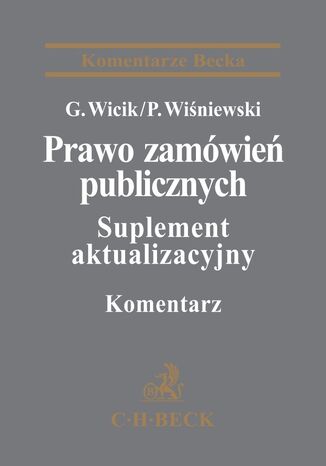 Prawo zamówień publicznych. Komentarz. Suplement aktualizacyjny