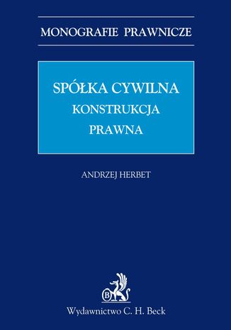 Spółka cywilna. Konstrukcja prawna