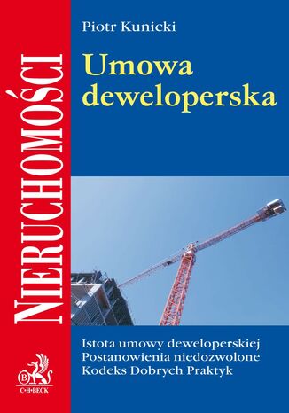 Umowa deweloperska Piotr Kunicki - okadka ebooka