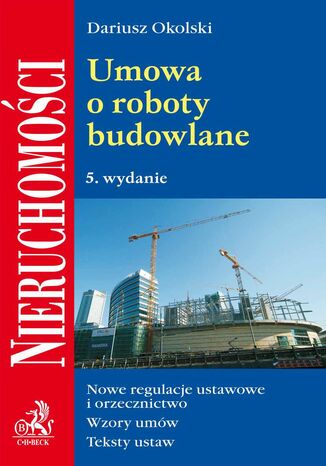 Umowa o roboty budowlane Dariusz Okolski - okadka audiobooks CD