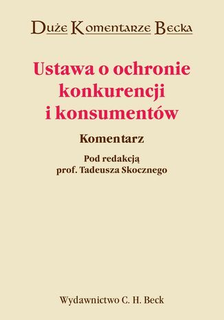 Ustawa o ochronie konkurencji i konsumentów