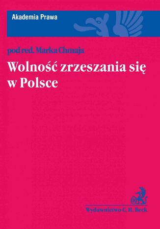 Wolno zrzeszania si w Polsce Marek Chmaj - okadka ebooka