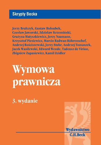 Wymowa prawnicza Jerzy Bralczyk, Gustaw Holoubek, Czesław Jaworski - okładka ebooka