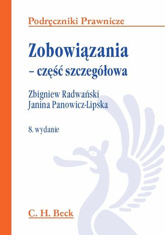 Zobowizania - cz szczegowa Zbigniew Radwaski, Janina Panowicz-Lipska - okadka ebooka