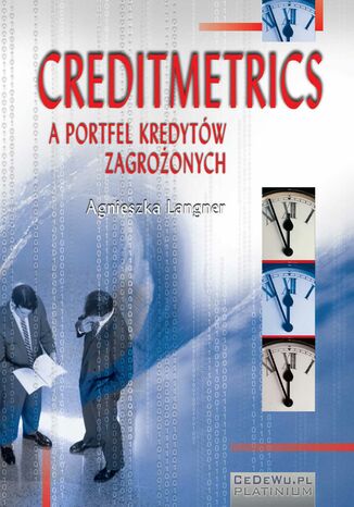 Creditmetrics a portfel kredytw zagroonych Agnieszka Langner - okadka ksiki