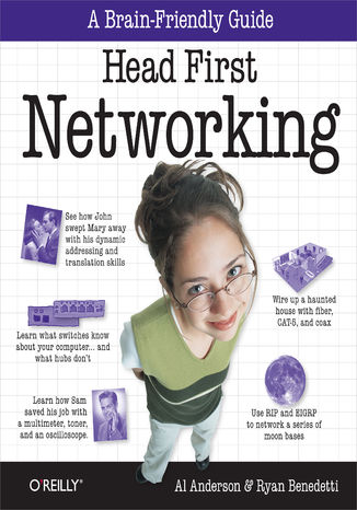 Okładka książki/ebooka Head First Networking. A Brain-Friendly Guide