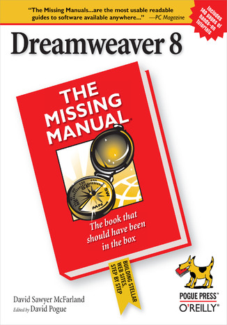 Okładka książki/ebooka Dreamweaver 8: The Missing Manual. The Missing Manual