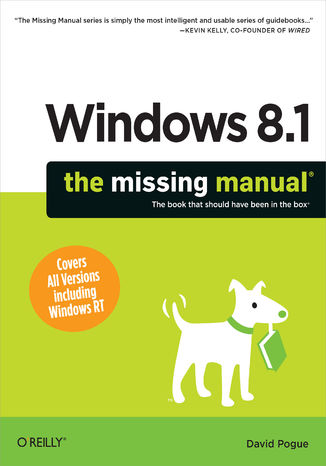 Okładka książki/ebooka Windows 8.1: The Missing Manual