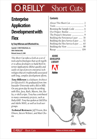 Agile Enterprise Application Development with Flex The EffectiveUI Team, Tony Hillerson - okładka książki