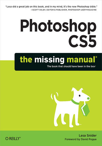 Photoshop CS5: The Missing Manual Lesa Snider - okładka audiobooka MP3