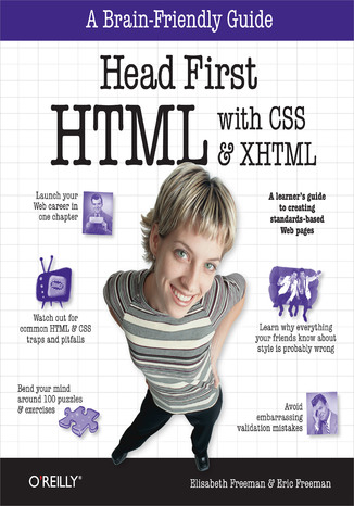 Okładka książki/ebooka Head First HTML with CSS & XHTML