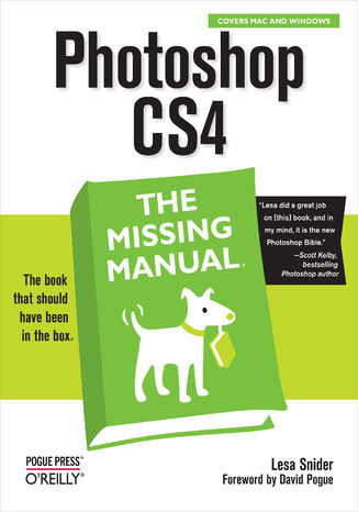 Okładka książki Photoshop CS4: The Missing Manual. The Missing Manual