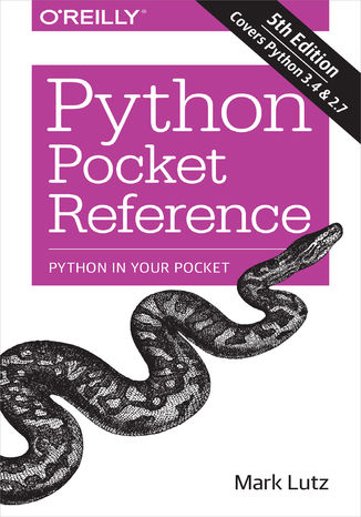 Python Pocket Reference. Python In Your Pocket. 5th Edition Mark Lutz - okładka audiobooka MP3