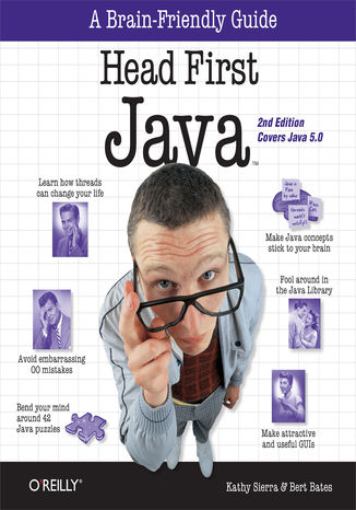 Okładka książki Head First Java. A Brain-Friendly Guide. 2nd Edition