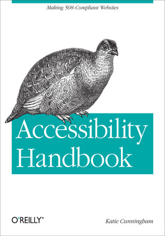 Accessibility Handbook Katie Cunningham - okładka książki