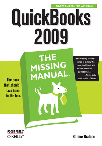 QuickBooks 2009: The Missing Manual Bonnie Biafore - okładka książki
